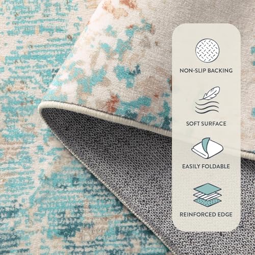 Lahome Modern Abstract Round Rugs - Image 6