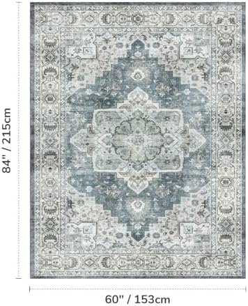 Lessymo Washable Area Rugs 5 x 7 - Image 2