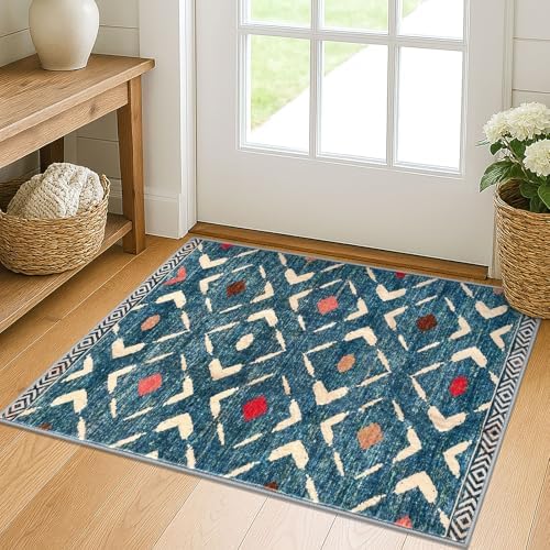 KILOCOCO Small Rug 2'x3' Entryway Rug Washable Indoor Door Mat by Kilococo
