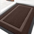 OLANLY Front Door Mat Outside 29.5x17, All-Season Heavy-Duty Rubber Doormat by OLANLY