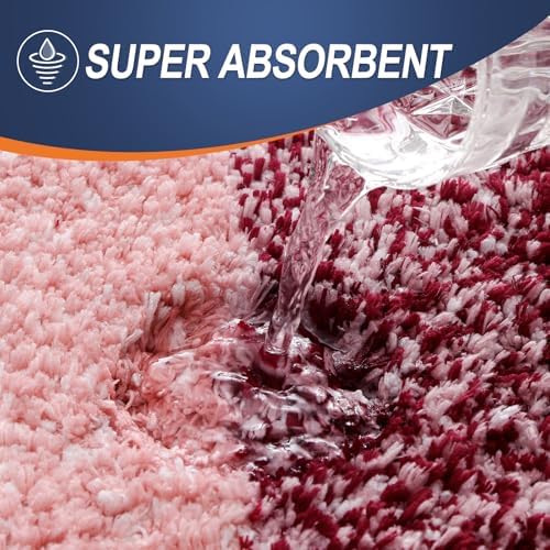OLANLY Bathroom Rugs Mat 30x20, Extra Soft Absorbent Microfiber Bath Rugs - Image 4
