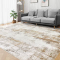 famibay Washable Area Rug 6x9 Modern Living Room Rugs Low Pile Neutral Area Rug by Famibay