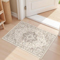cotiled 2x3 Area Rug for Living Room, Traditional, Light Brown by COTILED