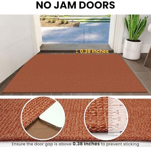 IOHOUZE Washable Runner Rug 2x7 Non Slip Runners - Image 4