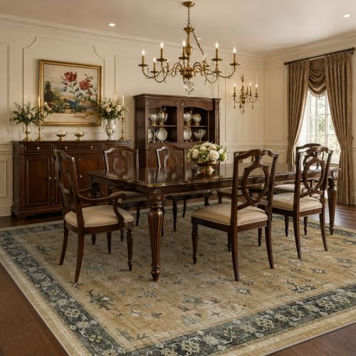 Washable 9x12 Living Room Rug - Image 3