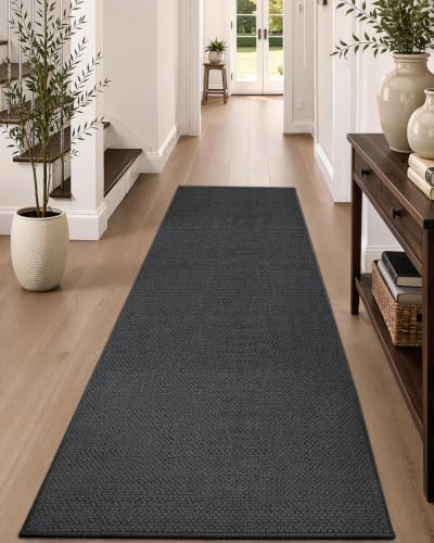Color&Geometry Runner Rug 28"x96" Non Slip Rubber Backing Hallway Rug by COLORG