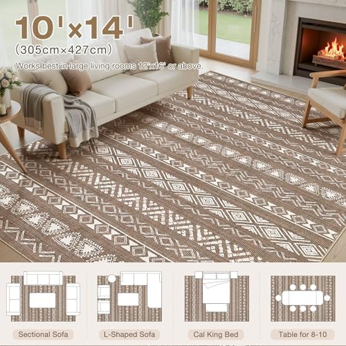 kakania Washable 10x14 Area Rug - Image 2