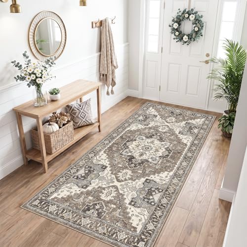 Hallway Washable 3x7 Runner Rug: Non-Slip Kitchen Rugs - Image 3