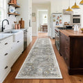 Washable Runners for Hallways Kitchen Rugs: 2'x10' Runner Rug Stain Resistant by palohom