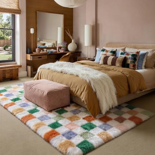 PureCozy Colorful Area Rug 8x10 - Image 5