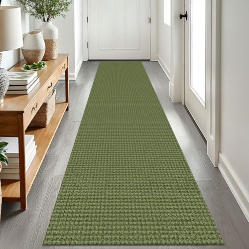 EARTHALL Woven Runner Rug 2x8 Ft Washable Runners by EARTHALL