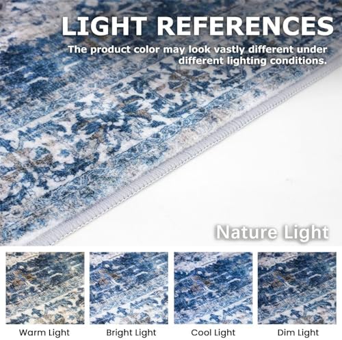 KOZYFLY Runners for Hallways 2.6x14 Ft Extra Long Washable Kitchen Runner Rug - Image 3