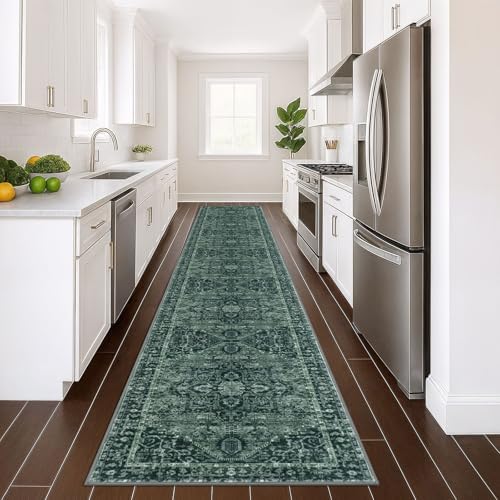 KOZYFLY Runners for Hallways 3x16 Ft Extra Long Washable Faux Wool Thin Hallway - Image 3