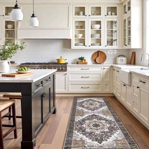 Kitchen Rugs Sets of 3 100% Non Slip Washable Kitchen Mats - Image 6