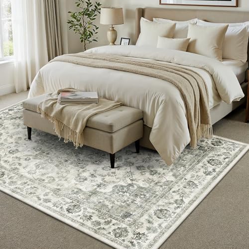 10x12Green Neutral Area Rug - Image 2