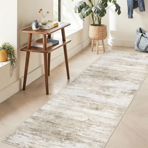 Washable 2x8 Runner Rug for Hallway: Kitchen Runner Non Slip Neutral Soft - Image 5