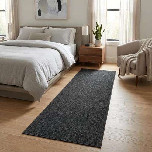 Garvee Textured Solid Color Washable Rugs 2x6 Kitchen Runner Rug - Image 2