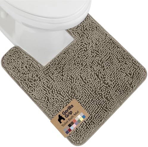 GORILLA GRIP Chenille Bath Rug Mat by GorillaGrip