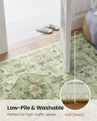 Amada Large 8x10 Washable Area Rug - Image 5
