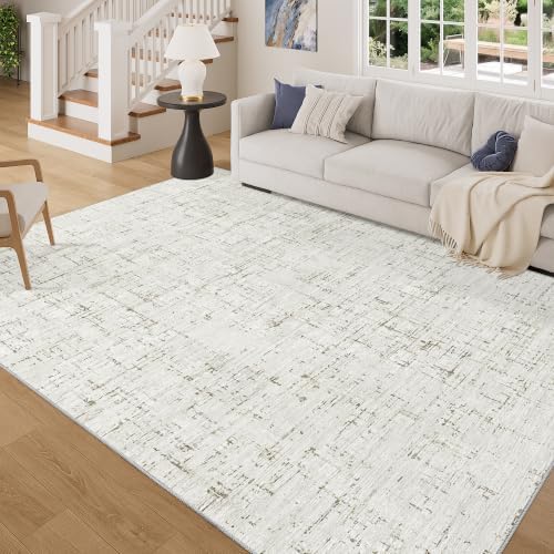 DUKINO 6x9 Area Rugs, Washable Modern Abstract Rug by DUKINO