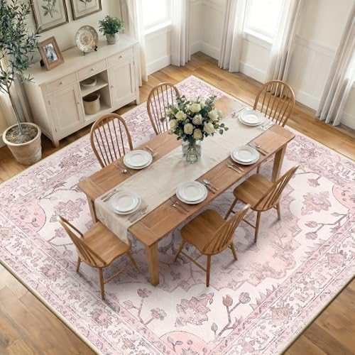 RELEANY Washable Area Rug, Square 10'x10' by RELEANY