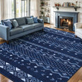 SERISSA 6x9 Washable Non-Slip Boho Area Rug by SERISSAHomeDecorCollection