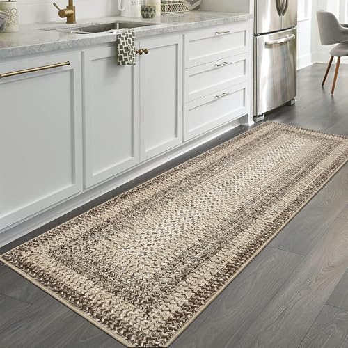 RUGSREAL 3x8 Hallway Runner Rug Washable Boho Kitchen Living Room Runners - Image 7