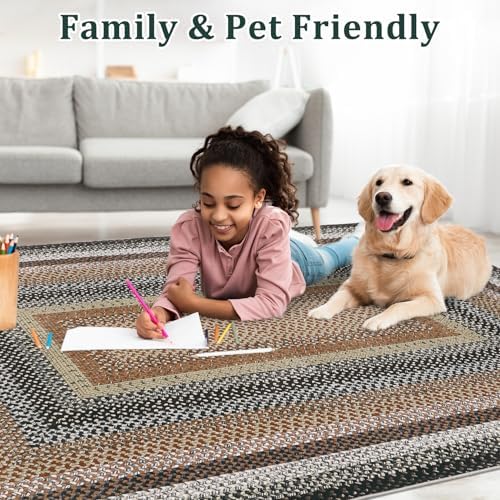 RUGSREAL Long Hallway Runner Rug 3x10 Washable Non Slip Kitchen Runners - Image 3
