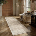 HUGEAR Beige 3x10 Neutral Runner Rugs by HUGEAR