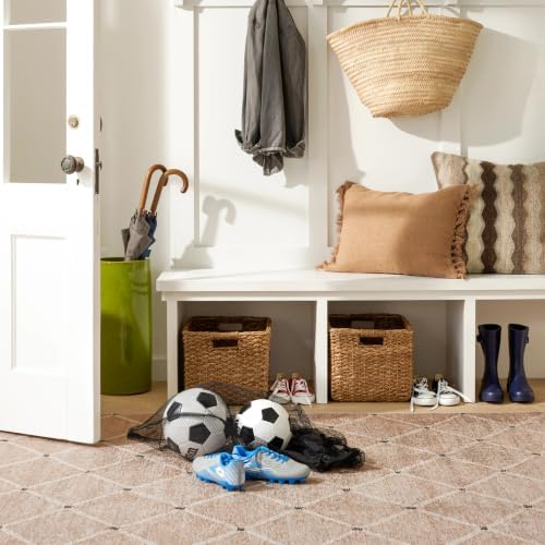 Dash & Albert Kali Natural Geometric Washable Rug - Image 2