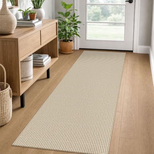 EARTHALL Woven Runner Rug 2x6 Ft Washable Runners by EARTHALL