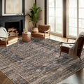 CHAMPLANT Washable Area Rug 10'x14' Boho Design Non-Shedding Easy Care Ideal by CHAMPLANT
