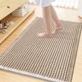 Smiry Waffle Bath Mat 47X32, Soft Absorbent Bathroom Rugs by Smiry