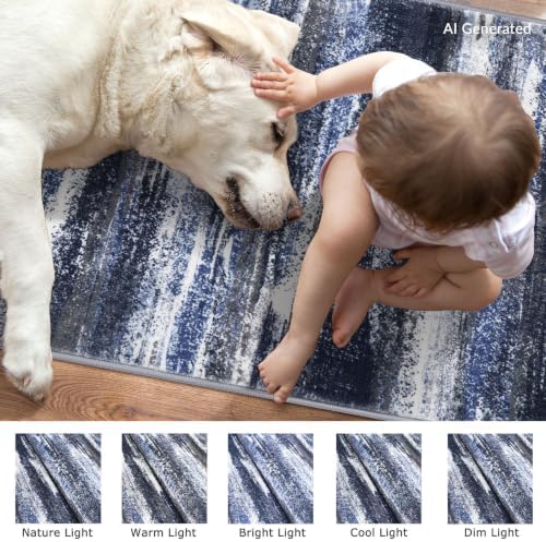 Lansny Abstract Washable Runners - Image 4