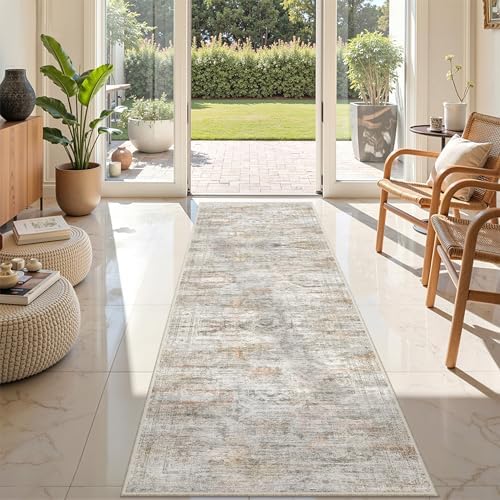 2x8 Runner Rug Non Slip, Washable Hallway Runner Rug - Image 3