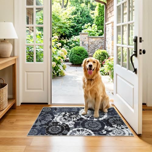 Washable 2x3 Entry Rug, Boho Small Throw Rugs - Image 2