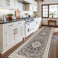 Kitchen Runner Rug 4x12 Washable by RUUGME