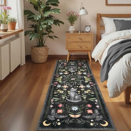 GarveeHome 2.5x8 Cat Washable Runner Rug - Image 4