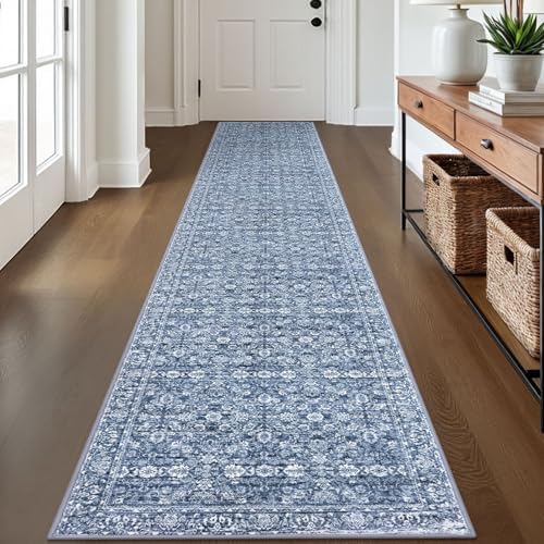 SIILOOM 2x12 Washable Runner Rug Non Slip Soft Area Rug by SiiloomRug