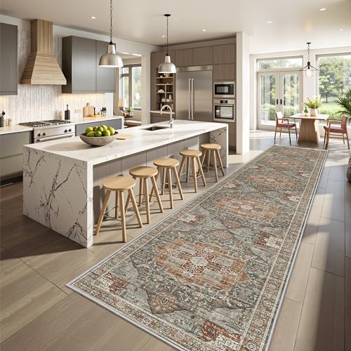 Hallway Runner Rug 2x12 Extra Long Washable Runner - Image 3