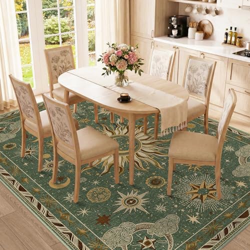 Vacuum-Friendly, 8x10 Washable Area Rug - Image 2
