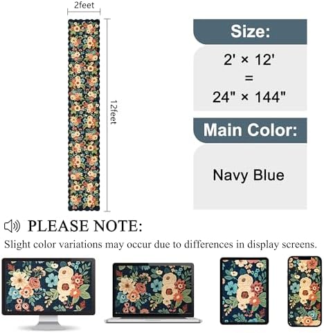 DUKINO 2x12 Washable Runner Rug, Long Runner Rug - Image 2