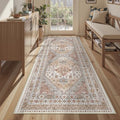 3x6 Runner Rug, Non Slip Washable Rugs by Restydon