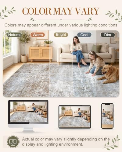 OLANLY 2x6 Washable Runner Rug, Soft Non Slip Carpet - Image 2