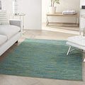 Nourison Home Nourison Essentials Blue Green 6' x 9' Area Rug by NourisonHome