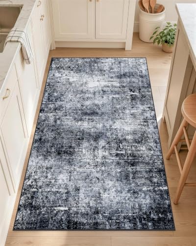 OLANLY 2x4 Washable Accent Rug Non Slip Carpet by OLANLY