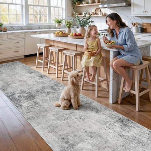 Washable 3x16 Hallway Runner Rug: Non Slip Indoor Runner - Image 3