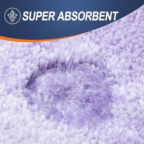 OLANLY Bathroom Runner Rug 47x24, Extra Soft Absorbent Microfiber Bath Rugs - Image 4