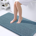 OLANLY Bathroom Runner Rugs 44x24, Extra Soft Absorbent Chenille Bath Rugs by OLANLY