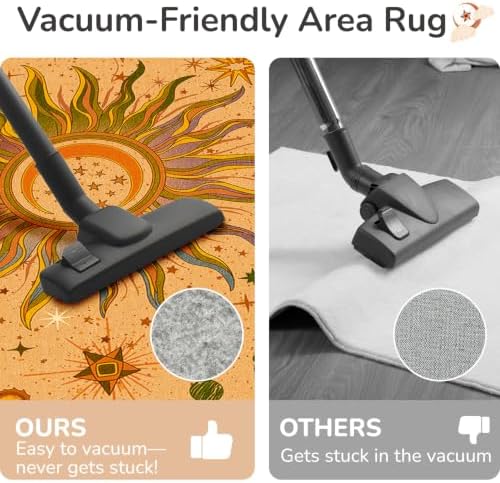 Vacuum-Friendly, 8x10 Washable Area Rug - Image 2